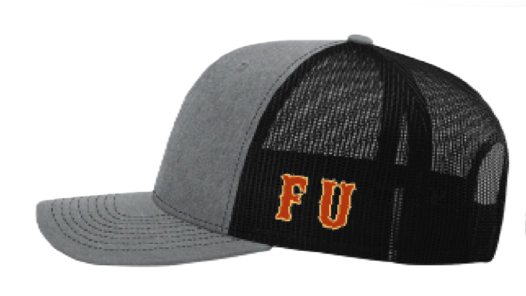 Ace Gray and Black FU Cap