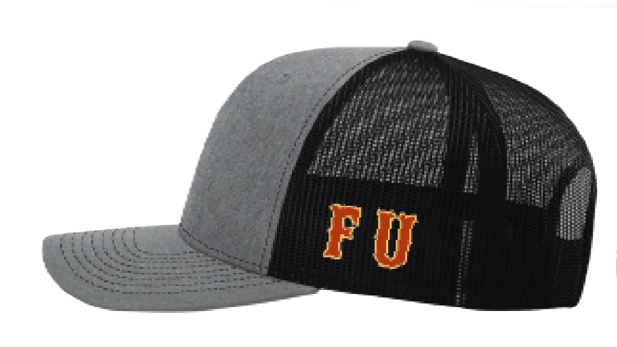 Ace Gray and Black FU Cap