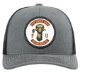 Five Under Rocker Five Under Golf Gray and Black Cap