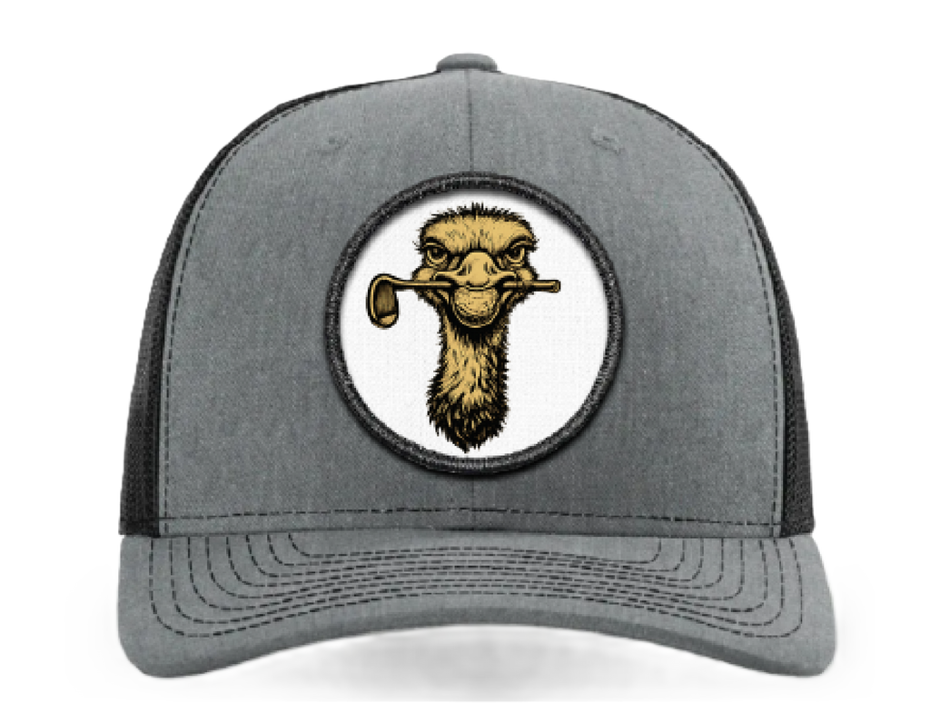 Ace Gray and Black Five Under Golf Cap