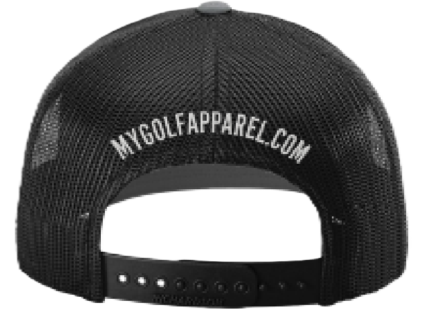 Ace Gray and Black Five Under Golf Cap